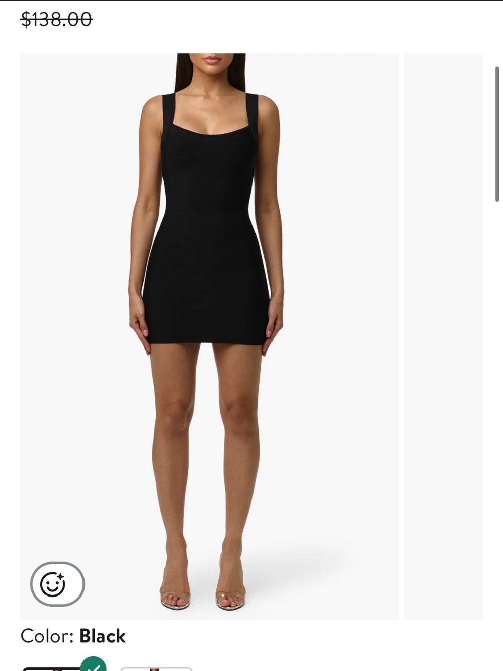 Naked Wardrobe Knit Sculpt Bandage Minidress